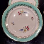 12 assiettes a dessert digoin sarreguemines