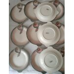12 assiettes a poisson ; digoin ; 12 assiettes a poisson ; digoin ;