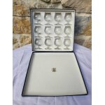 12 verres a cognac liqueur ancien saar villeroy et boch