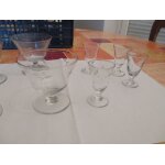 12 verres a liqueur en semi cristal