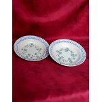 2 anciennes assiettes en grs diamtre 22 cm