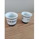 2 tasses a expresso le petit bistrot