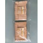 200 petites cuilleres en bois pour cafe, verrines etc