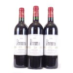 2002 - saint - julien - ch�teau lagrange grand cru class� lot de 3 bouteilles - rouge - bordeaux