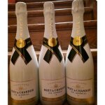 3 btls de champagne moet & chandon ice imperial