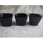 3 mini - ramequins noirs union pacific tableware 3 mini - ramequins noirs union pacific tableware