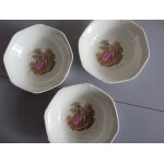 3 ramequins en porcelaine