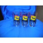 3 verres scotch whisky ballantines