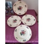 4 assiettes anciennes sareegumines agreste