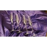 4 fltes a champagne l'atelier du vin - fabriques en france. set de quatre fltes neuves