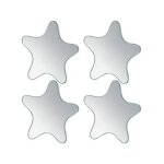 4 miroirs adh�sifs �toiles pierre pradel starlette 19 x 19 cm