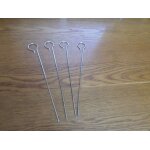 4 piques pour brochettes