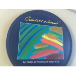 4 sous verres / sous bocks ricard dans bote de presentation