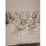 4 verres a vin blanc porto en cristal d'arques mod�le chaumont