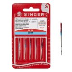 5 aiguilles pour machine  coudre  2020 paisseur 90 substances pour tissage 14 / 130 / 705