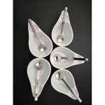 5 set ap�ritif avec 5 petite cuill�re