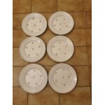 6 assiettes creuses digoin sarguemines. 6 assiettes creuses digoin sarguemines.
