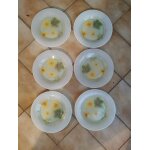 6 assiettes a dessert luminarc