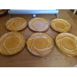 6 assiettes a fondue valflam