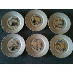 6 assiettes a fromage * neuves *