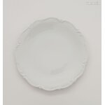 6 assiettes en porcelaine blanche tirschenreuth