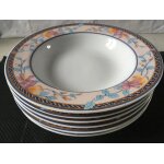 6 belles assiettes creuses pour moules ou autre neuves idée cadeau 6 belles assiettes creuses pour moules ou autre neuves idée cadeau