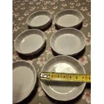 6 mini moules tartelettes porcelaine four