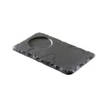 6 plateaux gourmands en cramique revol effet ardoise