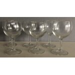 6 verres ballon � 6, 5 cm h. 12 cm