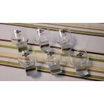 6 verres martini  on the rocks