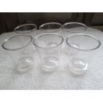 6 verrines rondes pour amuse bouche