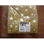 60 serviettes de table en papier dcores etoiles 16, 5 x 16, 5 cm