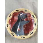 7 assiettes disney ratatouille