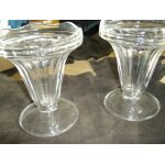 9 coupes a glace en verre ancien 9 coupes a glace en verre ancien