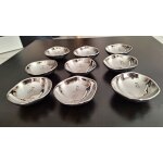 9 coupelles argent�es c�ramiques maison du monde