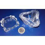 Anciens 2 coupelles en cristal
