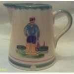 Ancien - pichet - faencerie de   pornic - fouras