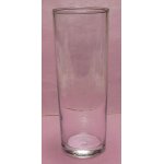 Ancien verre haut   tube / flute ' - verre translucide lisse - extra rsistant