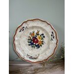 Ancienne assiette creuse longchamp mod�le mistral