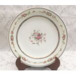 Ancienne assiette a gteaux porcelaine de limoges dcore a la main signe art