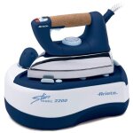 Ariete 6257 / 01 pressurized steam ironing station 2000 w 0, 8 l semelle en aluminium bleu et blanc