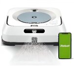 Aspirateur robot i braava jet m6134 laveur de sols - connect wifi - pulvrisateur de haute prcision ...