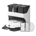Aspirateur robot laveur roborock s7 max ultra blanc
