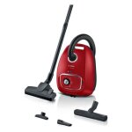Aspirateur traineau bosch serie 4 bgb41rd3h - sac - rouge intense