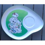Assiette 101 dalmatiens moon flower, walt disney, dessin animé, figurine Assiette 101 dalmatiens moon flower, walt disney, dessin animé, figurine