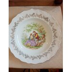 Assiette amourette porcelaine de digoin france Assiette amourette porcelaine de digoin france