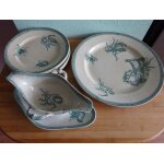 Assiettes ancienne collection xviii eme  carlo mrovingien . trs rare