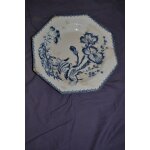Assiette ancienne octogonale indienne be
