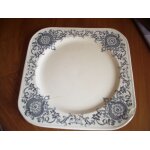 Assiette ancienne rare longchamp terre de fer mod�le medicis