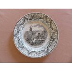 Assiette creil et montereau - vintage
